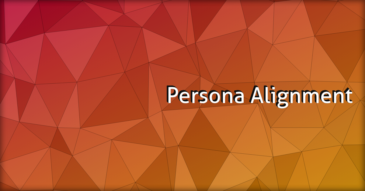 Persona Alignment | Snugug
